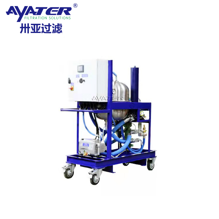卅亞過(guò)濾HNP022R移動(dòng)式油液凈化機(jī)真空凈油機(jī)