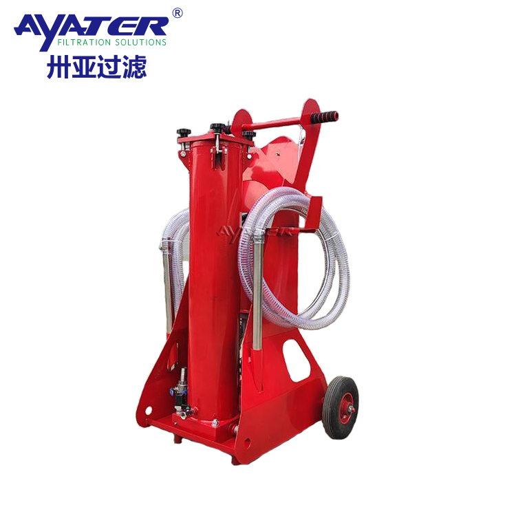 卅亞過濾FCM100KN2B05BS5D5移動式加油小車FCM系列濾油機(jī)替代賀德克