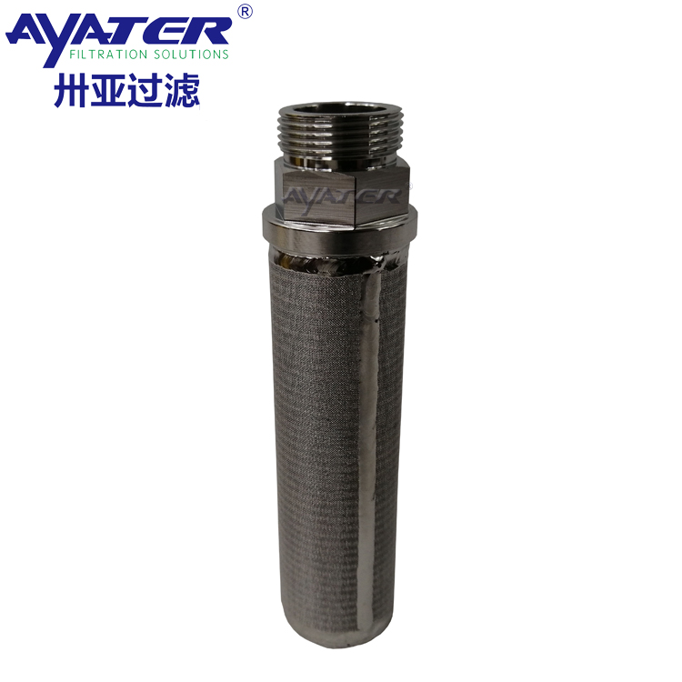 卅亞過濾不銹鋼燒結(jié)網(wǎng)濾芯29X125