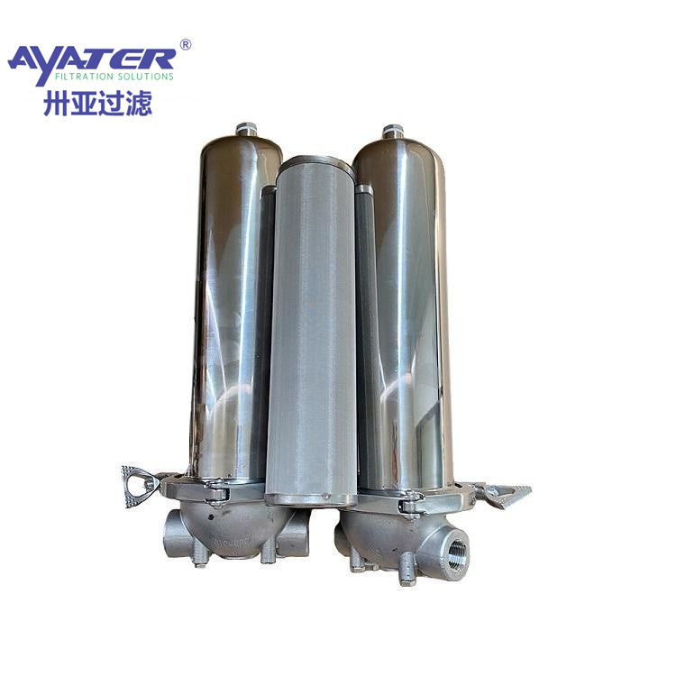 卅亞過(guò)濾10寸單芯鋰電池專用漿料過(guò)濾器