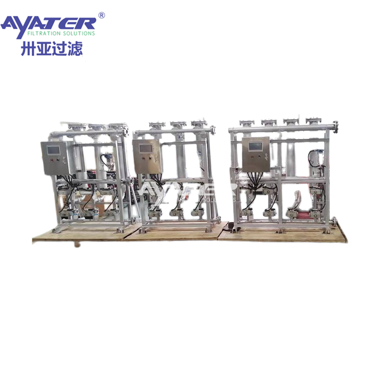 卅亞過濾 列管式碳鋼自清洗過濾器 大面積過濾 楔形網(wǎng)濾芯