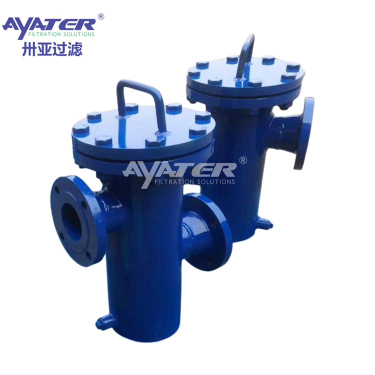 卅亞過濾 不銹鋼籃式過濾器 立式可拆卸濾筒 截留雜質(zhì)