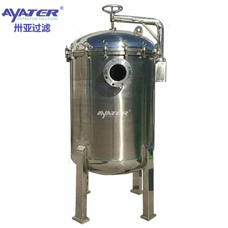 卅亞過濾 不銹鋼保安過濾器 環(huán)保水處理設(shè)備 190T/h 40寸