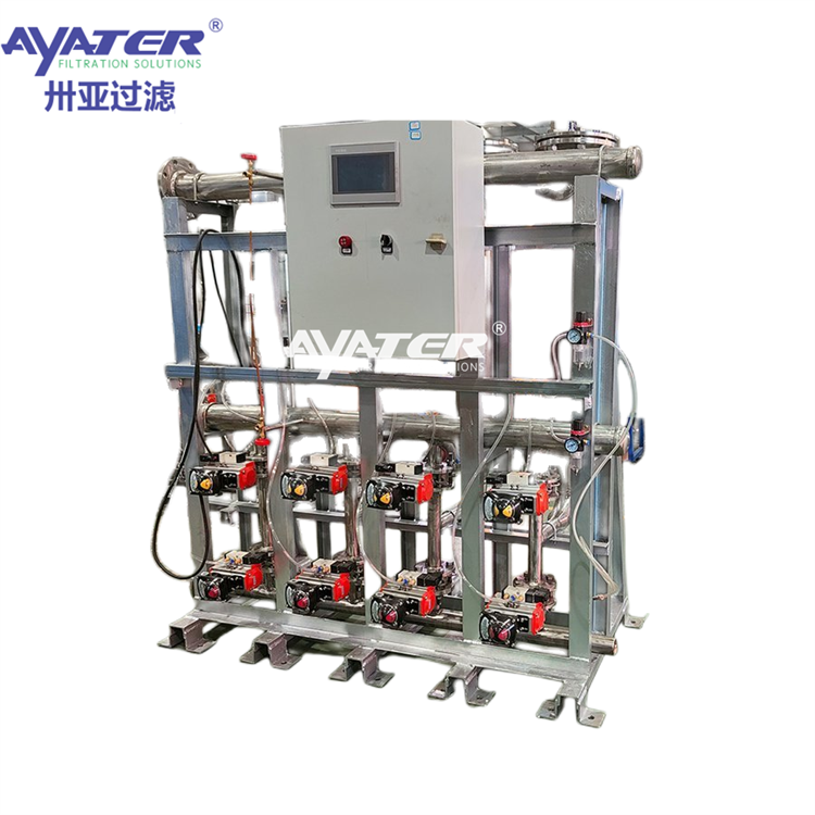  卅亞過濾列管式自清洗過濾器 自動反沖洗設(shè)計(jì) 過濾面積大