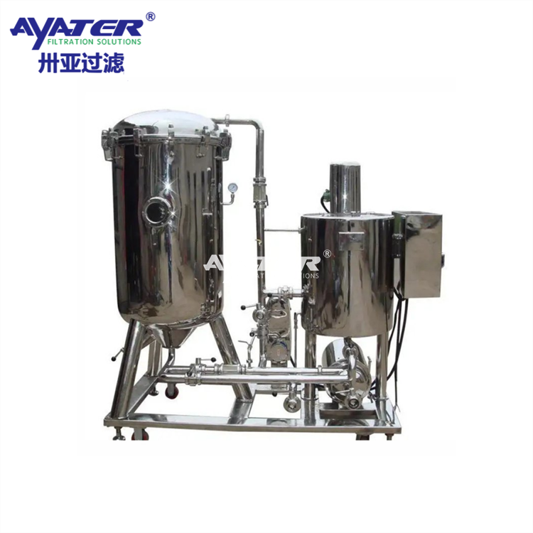 卅亞過濾316不銹鋼 集束式全自動(dòng)燭式過濾器 排渣除雜