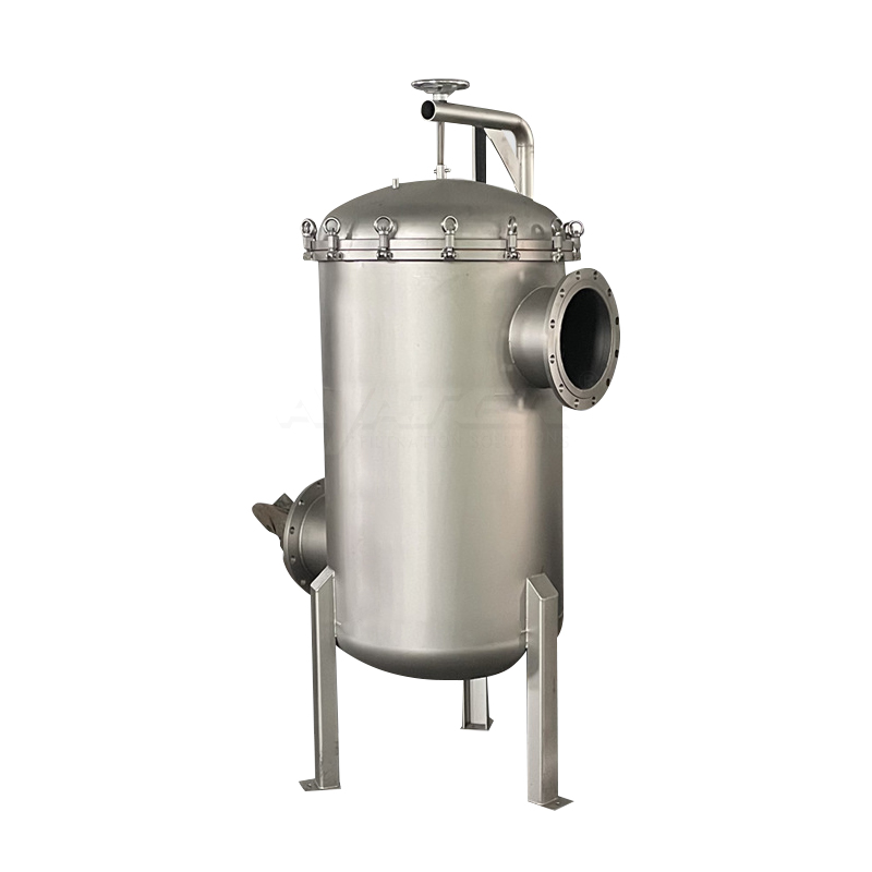 卅亞過(guò)濾|電鍍液乳膠工業(yè)廢水袋式過(guò)濾器 法蘭連接